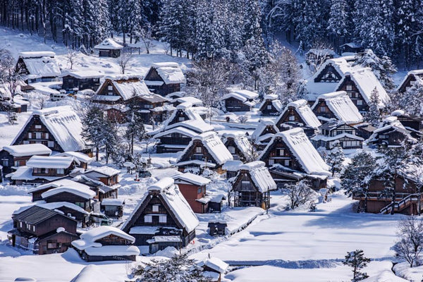 【日本 | 行程＆體驗】【雪季限定】日本岐阜｜世界遺產「白川鄉」＆北阿爾卑斯山樹冰纜車「新穗高」＆浪漫合掌屋點燈「飛驒之里」＆飛驒高山老街巡禮2日遊｜入住高山溫泉酒店｜名古屋出發